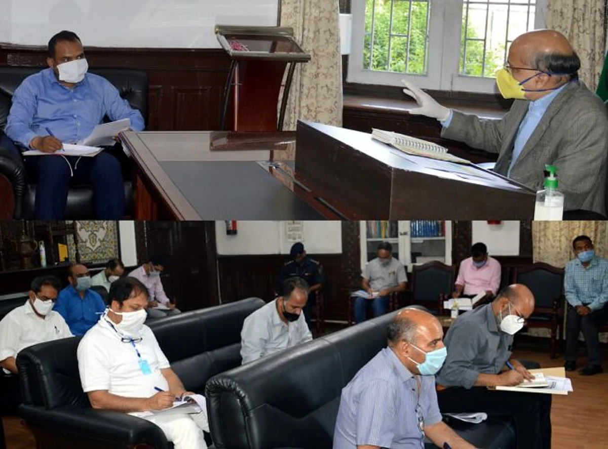 Chief Secretary reviews flood preparedness