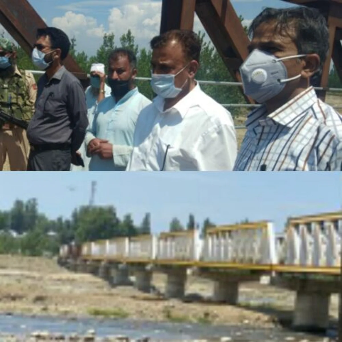Gund Kilam Bridge work inspected