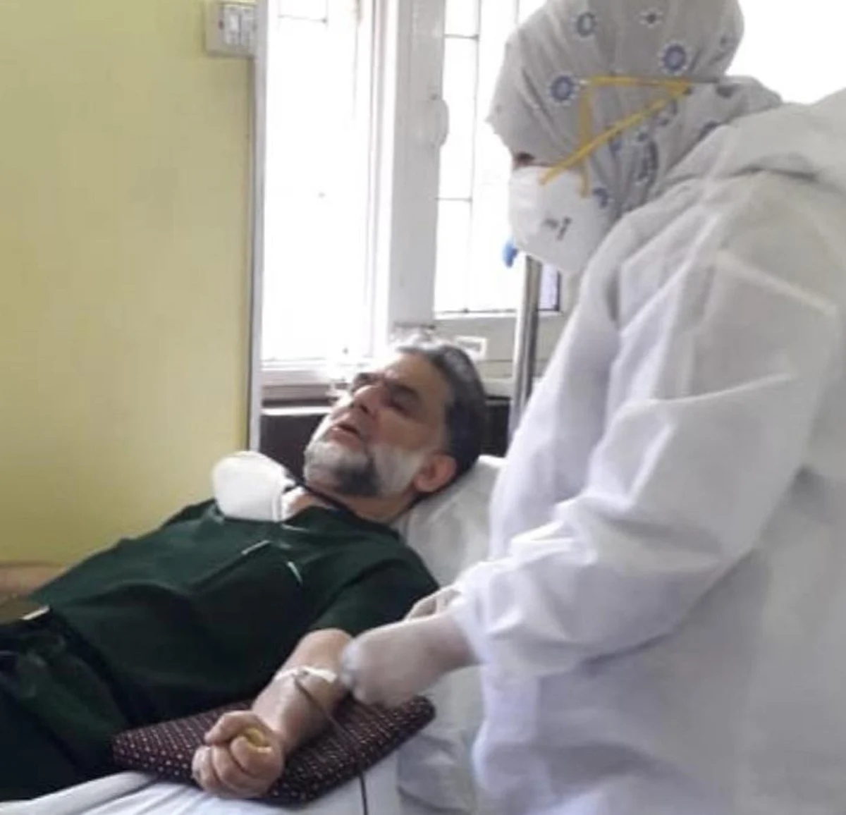 Doctor donates plasma for critical COVID19 patient