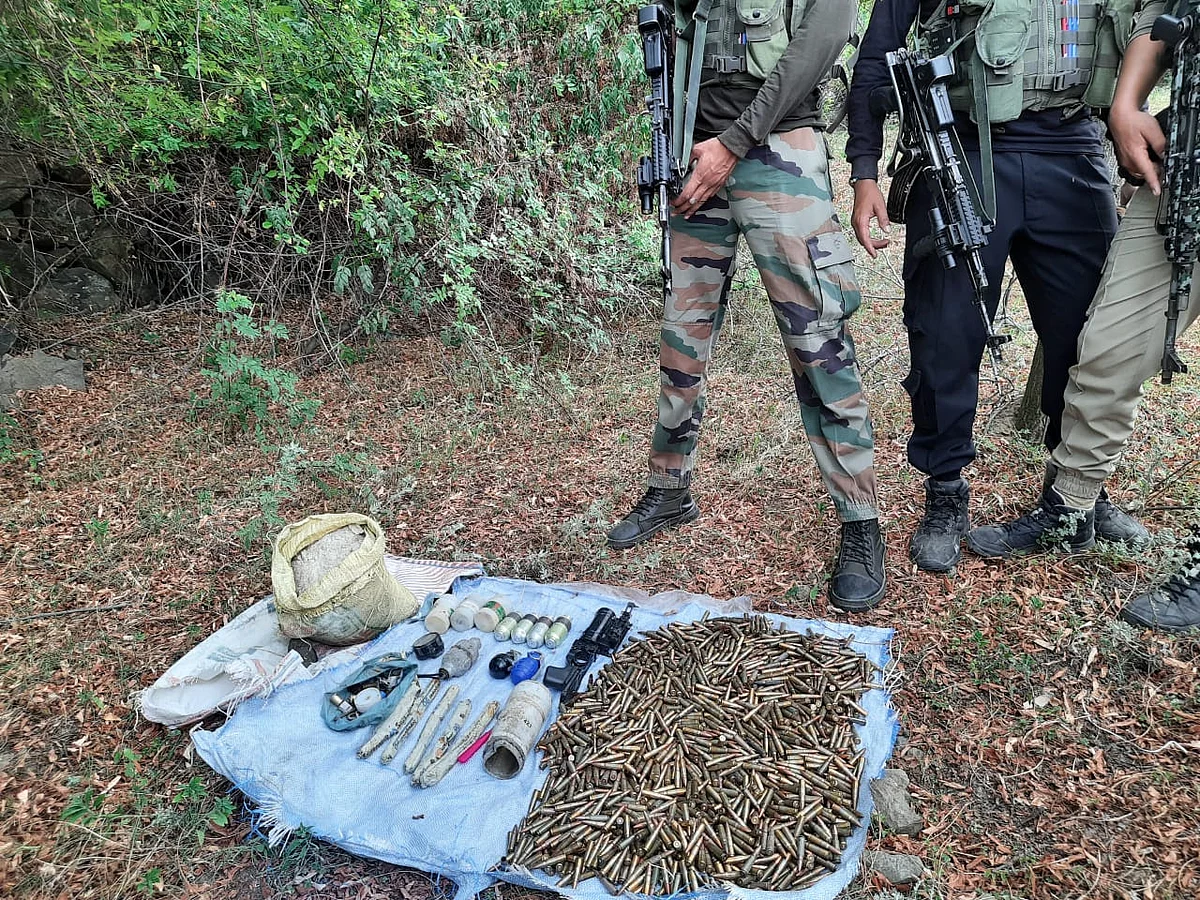 Arms, ammunition recovered in Teethwal: Police