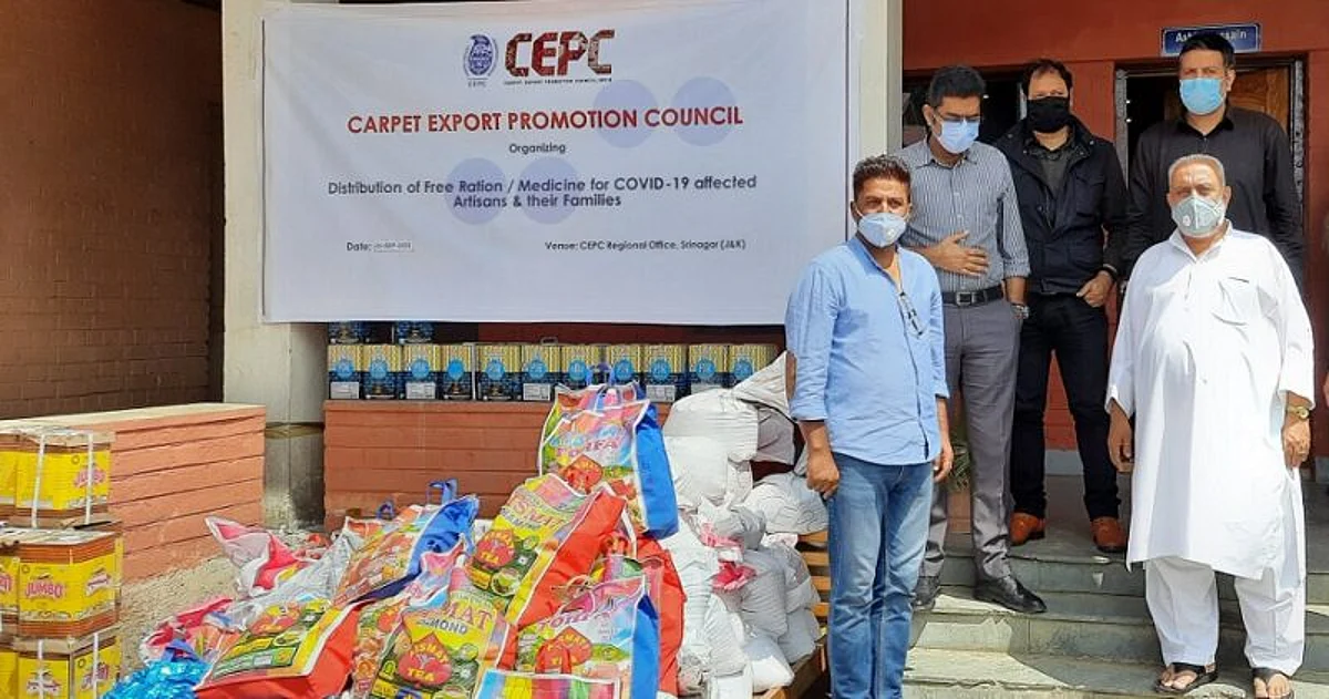 CEPC distributes medicines, relief among weavers, artisans