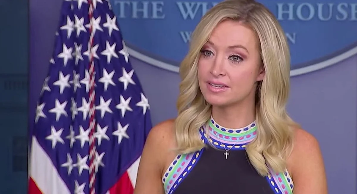 White House Press Secretary Kayleigh McEnany