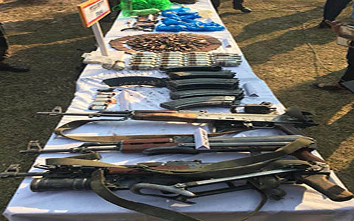 ‘Arms, ammunition recovered in Uri’