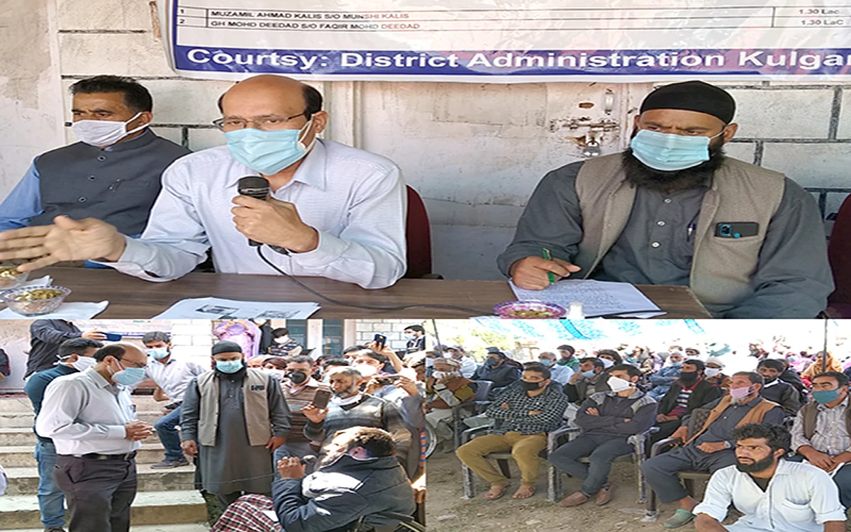 Visiting Officers reach out to people at 96 Panchayats in Kulgam