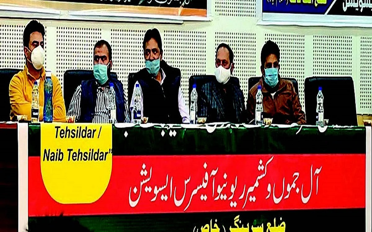 J&K Revenue Officers frame working committee