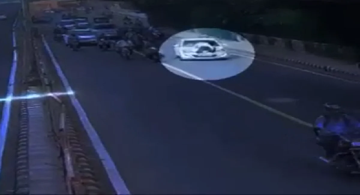 Caught on camera: Delhi traffic cop dragged on car bonnet, driver held