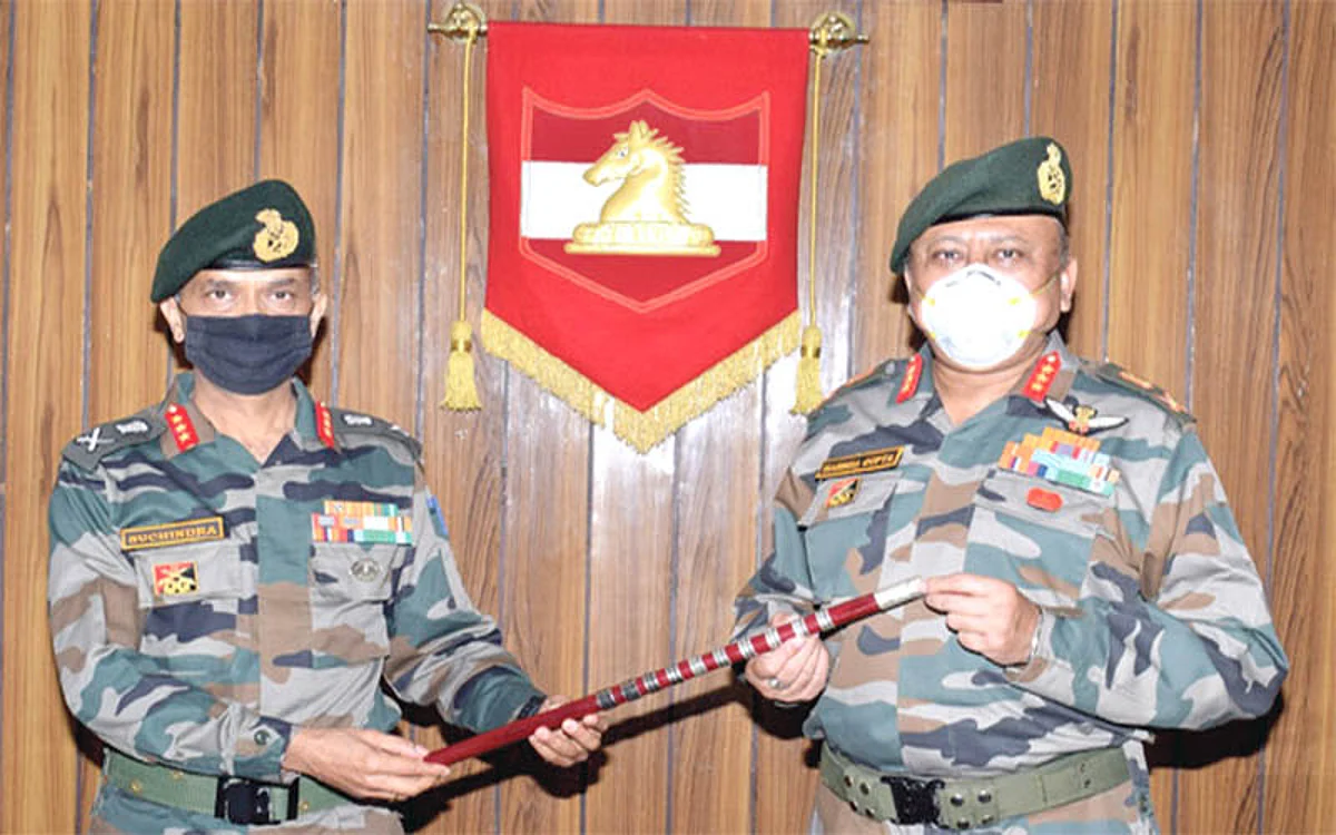 Lt Gen Kumar takes over command of White Knights Corps