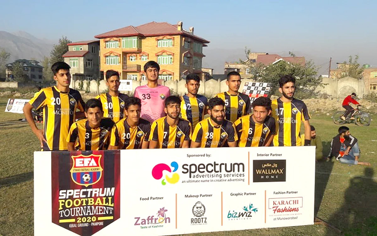 Spectrum Football Tourney|Real Kashmir U-18 beat Parray Brothers 4-0