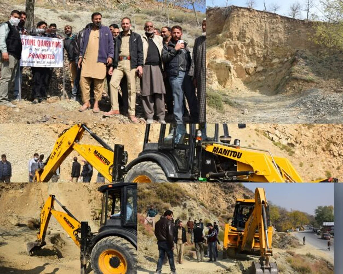 Admin launches drive against illegal mining in Kupwara