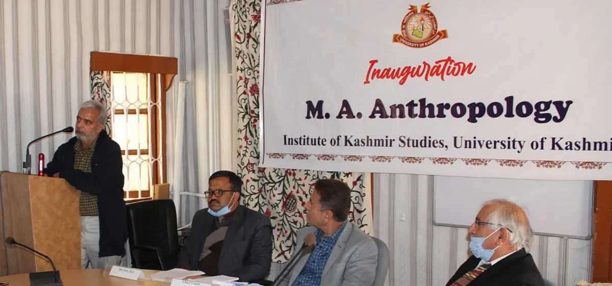 Kashmir University launches PG programme in Anthropology