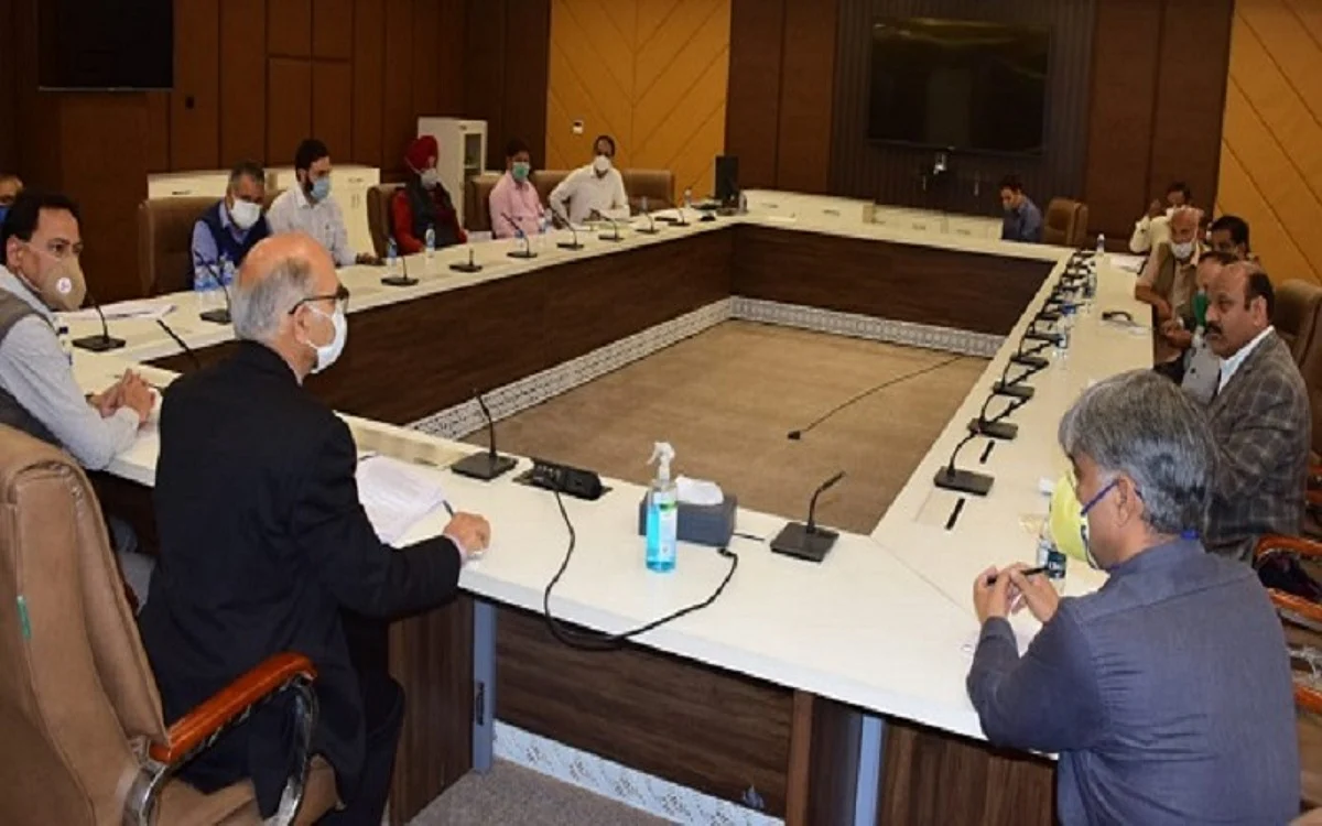 DDC Polls: Election Commissioner holds all-party meet