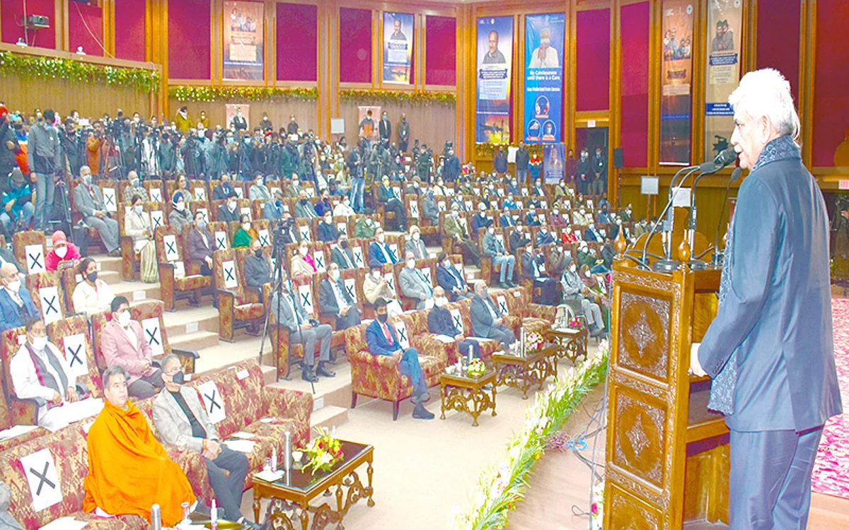Glorious chapter in J&K’s history: LG Sinha