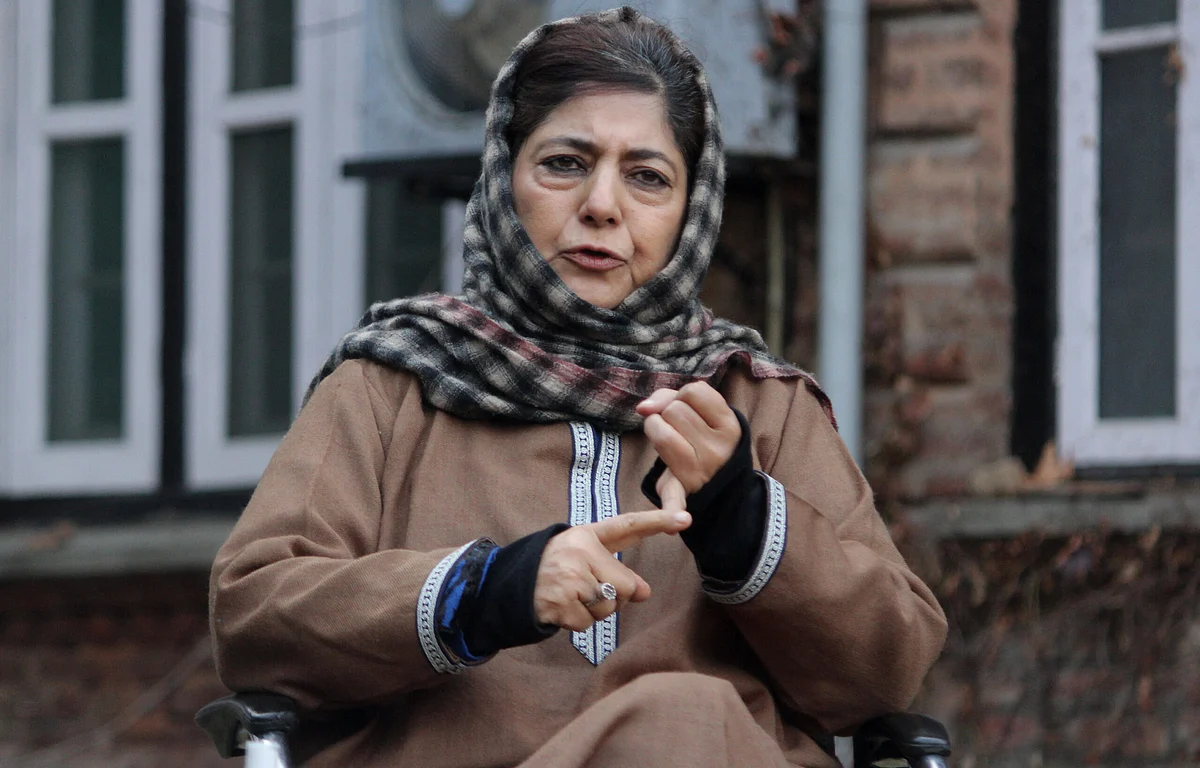 Don’t target my family, party workers; fight me politically: Mehbooba Mufti to BJP