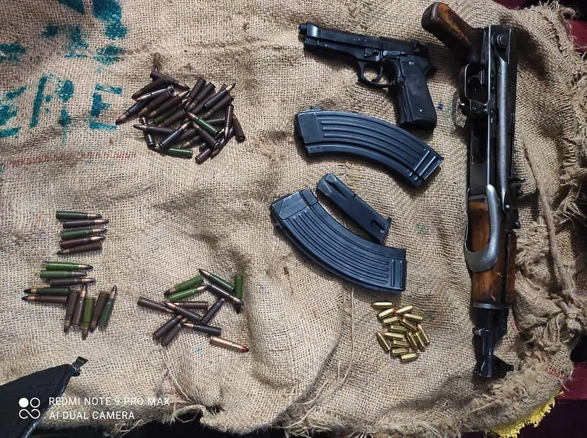 TRF militant, associate held in Jammu along with arms: Police
