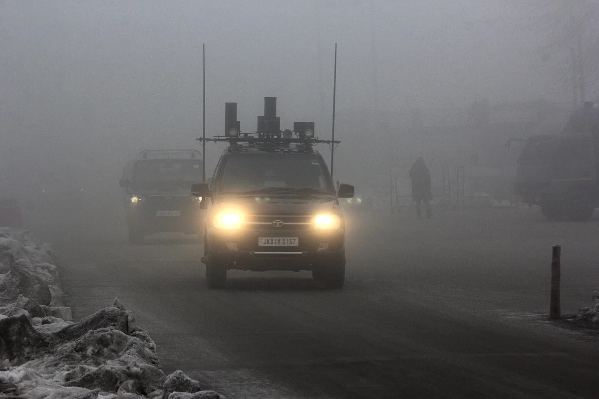 On January 13, Srinagar had recorded a low of minus 7.8°C, which was same as recorded eight years ago on 14 January 2012. Photo: Aman Farooq/ GK