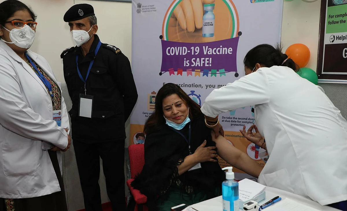 Jammu becomes first Jammu and Kashmir district to vaccinate over 50 % population aged 45 and above against COVID-19