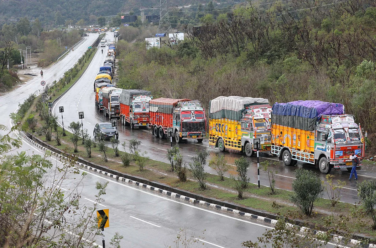 No traffic on highway today