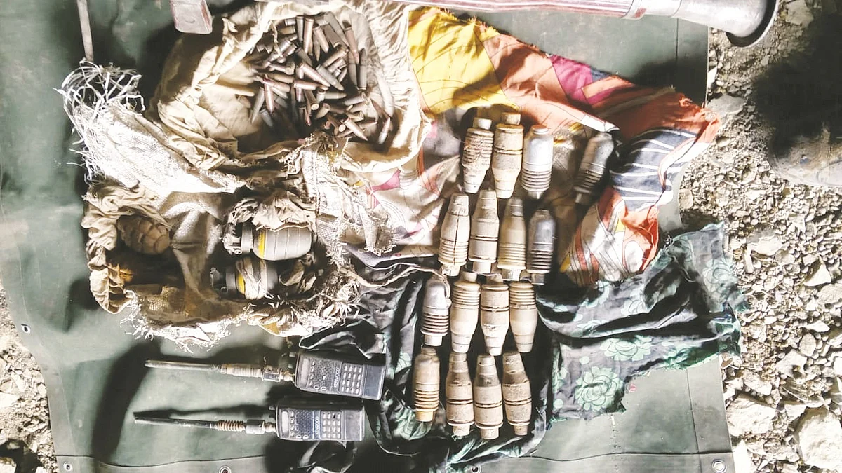 Militant hideout busted in Mahore; arms, ammunition recovered