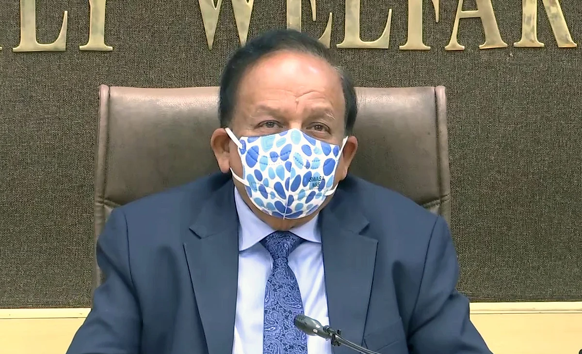 File photo of Union Health Minister Harsh Vardhan