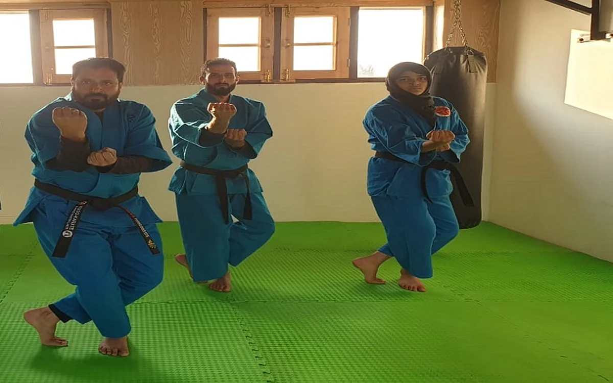 The lack of confidence to resist inspired Fazal, a 24-year-old aspiring Mechanical Engineering graduate from Baghi Mehtab area of uptown Srinagar, to set up the first of its kind self defence academy in Kashmir for girls/ GK Photo