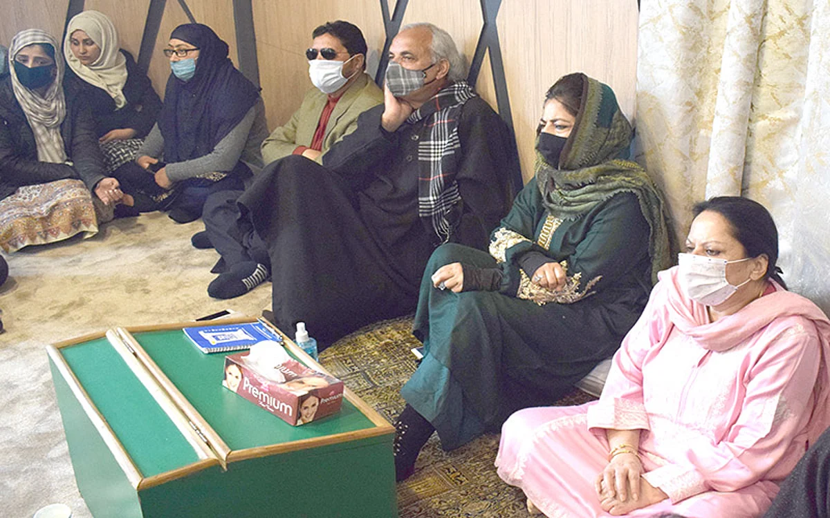 Mehbooba Mufti re-elected PDP president