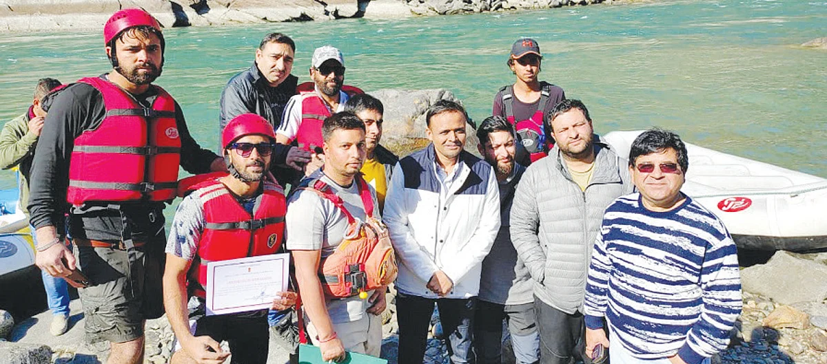 Chenab Water rafting festival begins