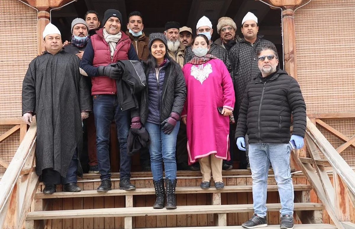 Celebrity chef and cookery show host Sanjeev Kapoor is all praise for Kashmir’s winter produce