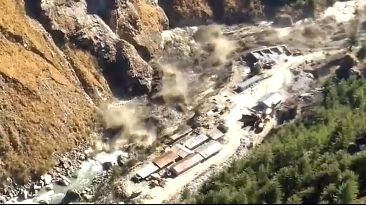 Massive flood as glacier breaks off in Uttarakhand’s Joshimath, 150 labourers missing