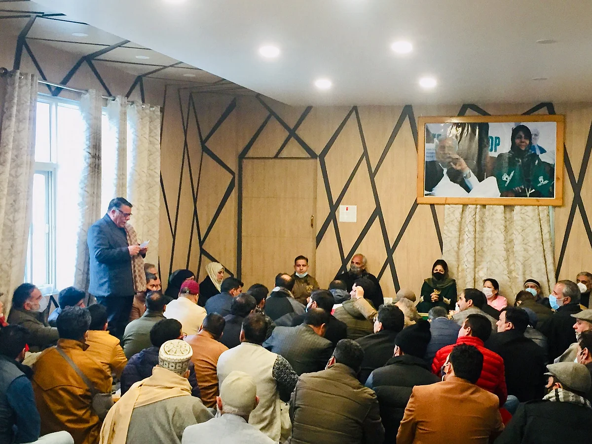 Mehbooba Mufti re-elected PDP president