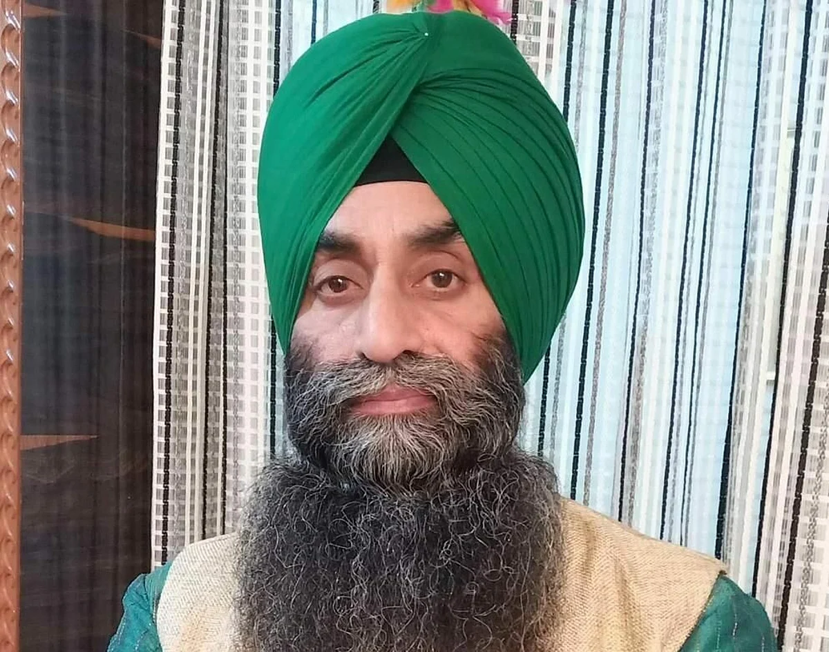 Jammu farmer leader Mohinder Singh/Twitter