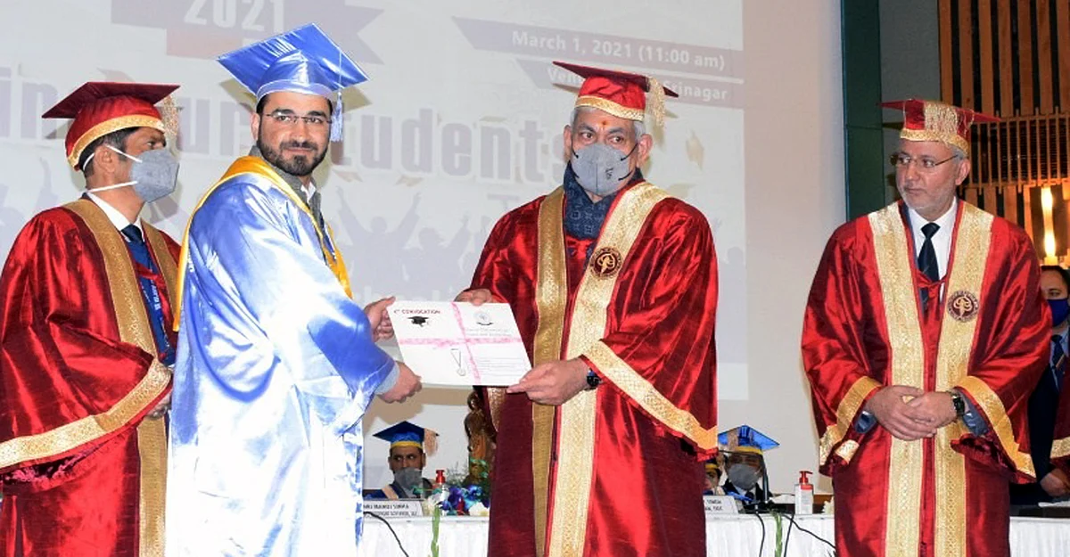 Lt Governor addresses 1st Convocation of Islamic University of Science and Technology