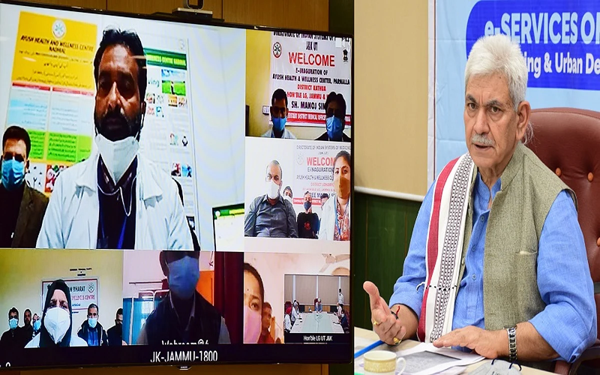Healthcare services in J&K witnessing revolutionary transformation: LG Sinha