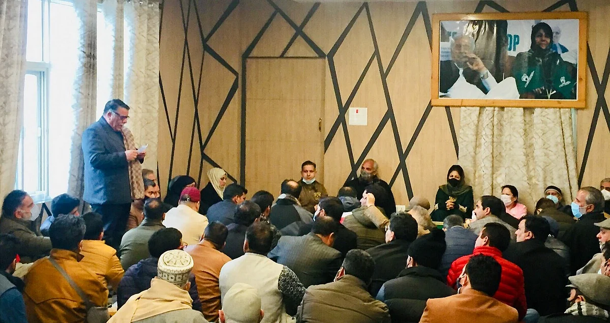 Mehbooba revamps PDP structure; names new office bearers, PAC members