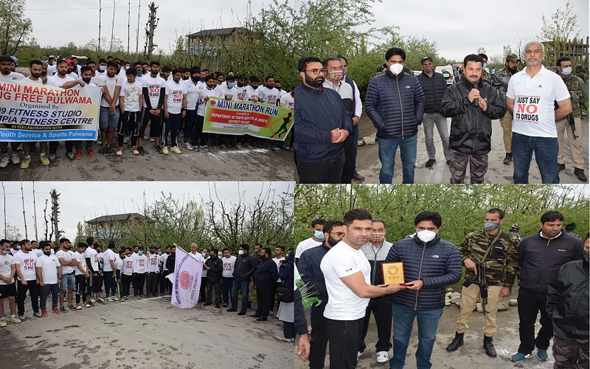 DYS&S organises mini marathon at Pulwama