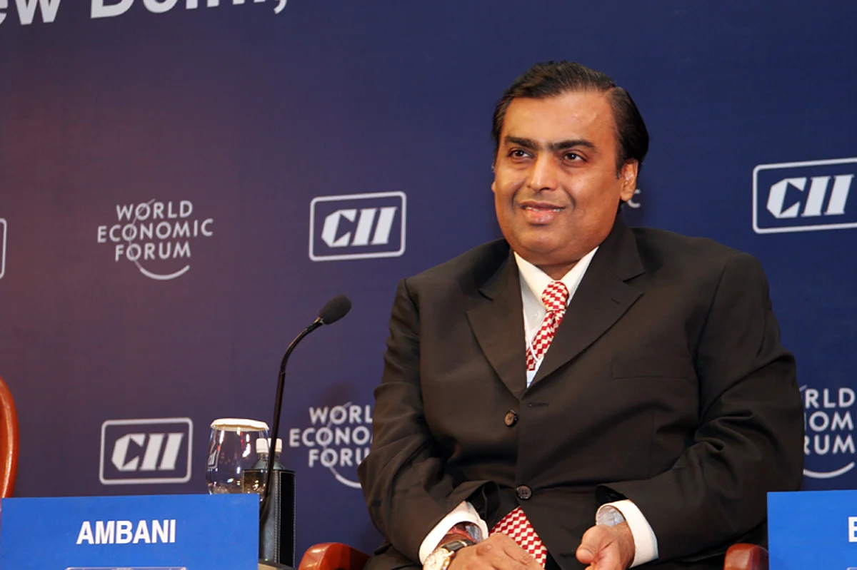 Mukesh Ambani (File Photo) - Source: Flickr/Creative Commons/ World Economic Forum