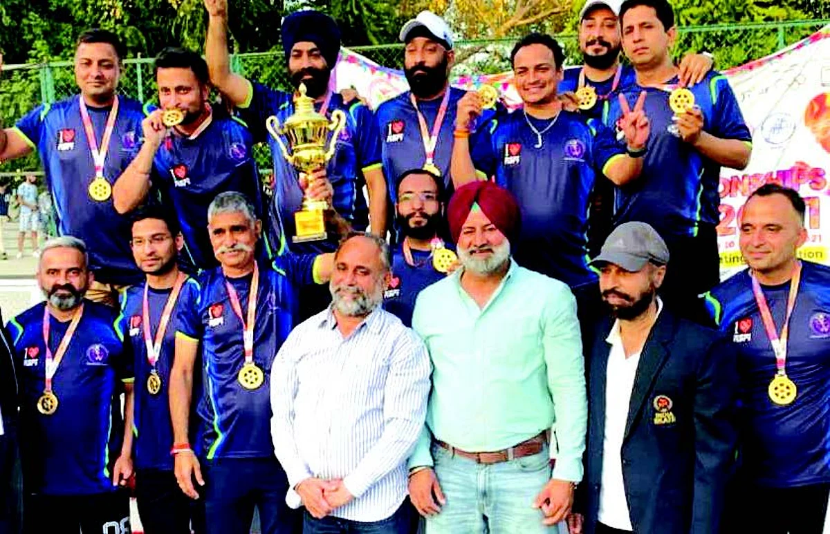 58th National Roller Skating Championship | J&K Masters Roller Hockey Team clinches gold medal