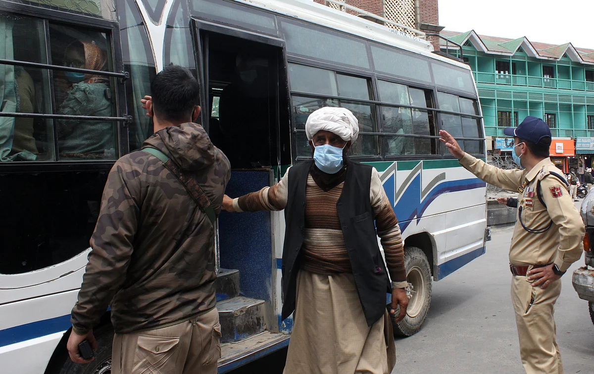 Transporters call 50% occupancy rule an injustice as overcrowded cabs, buses continue to ply in Kashmir