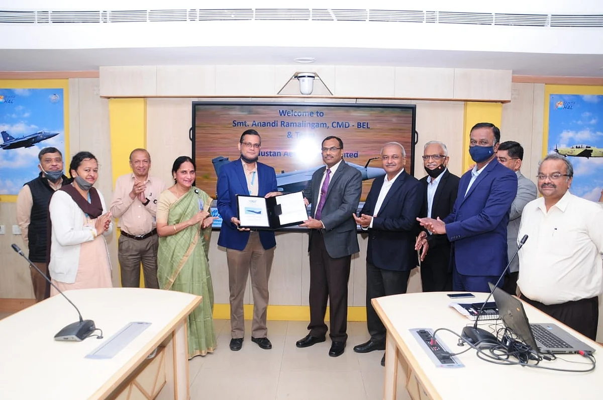 HAL signs Rs 2,400 crore contract with BEL for Tejas systems
