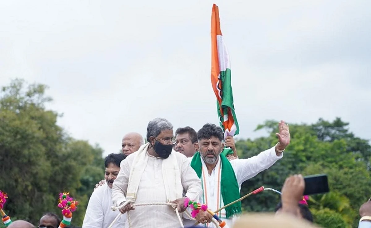 Mekedatu Padayatra: FIR lodged against Shivakumar, Siddaramaiah