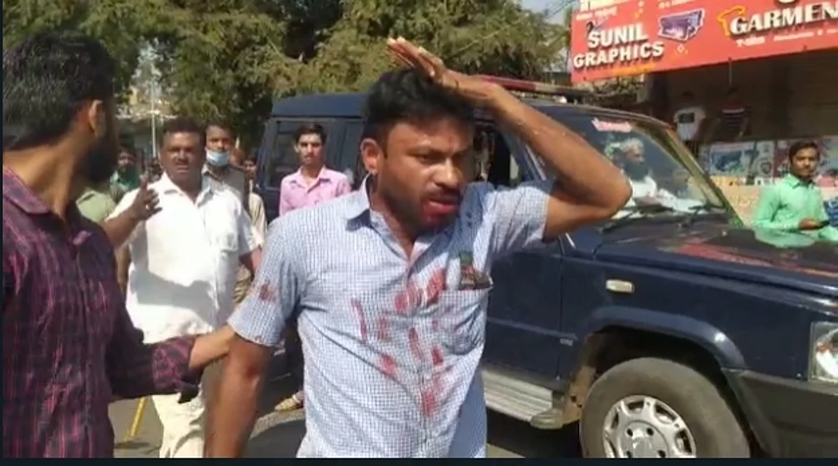 Teacher, Muslim student beaten as hijab row protests turn violent