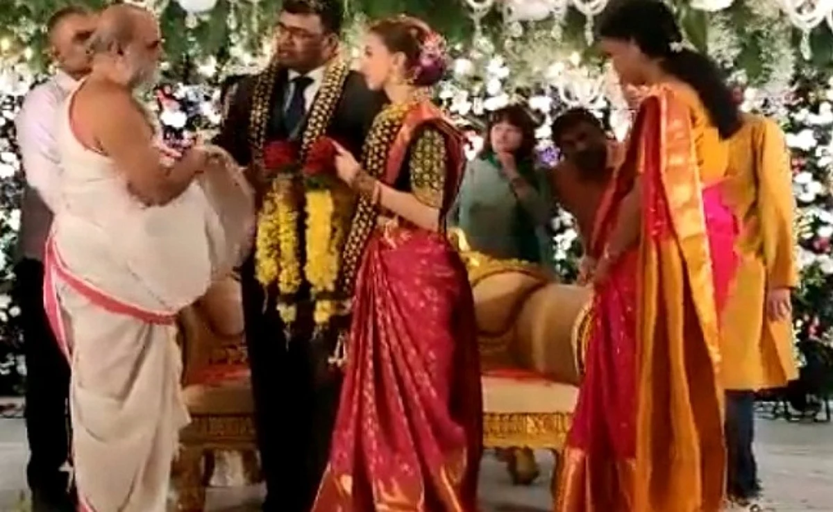 Marriage amid war: Ukranian woman ties knot in Hyderabad