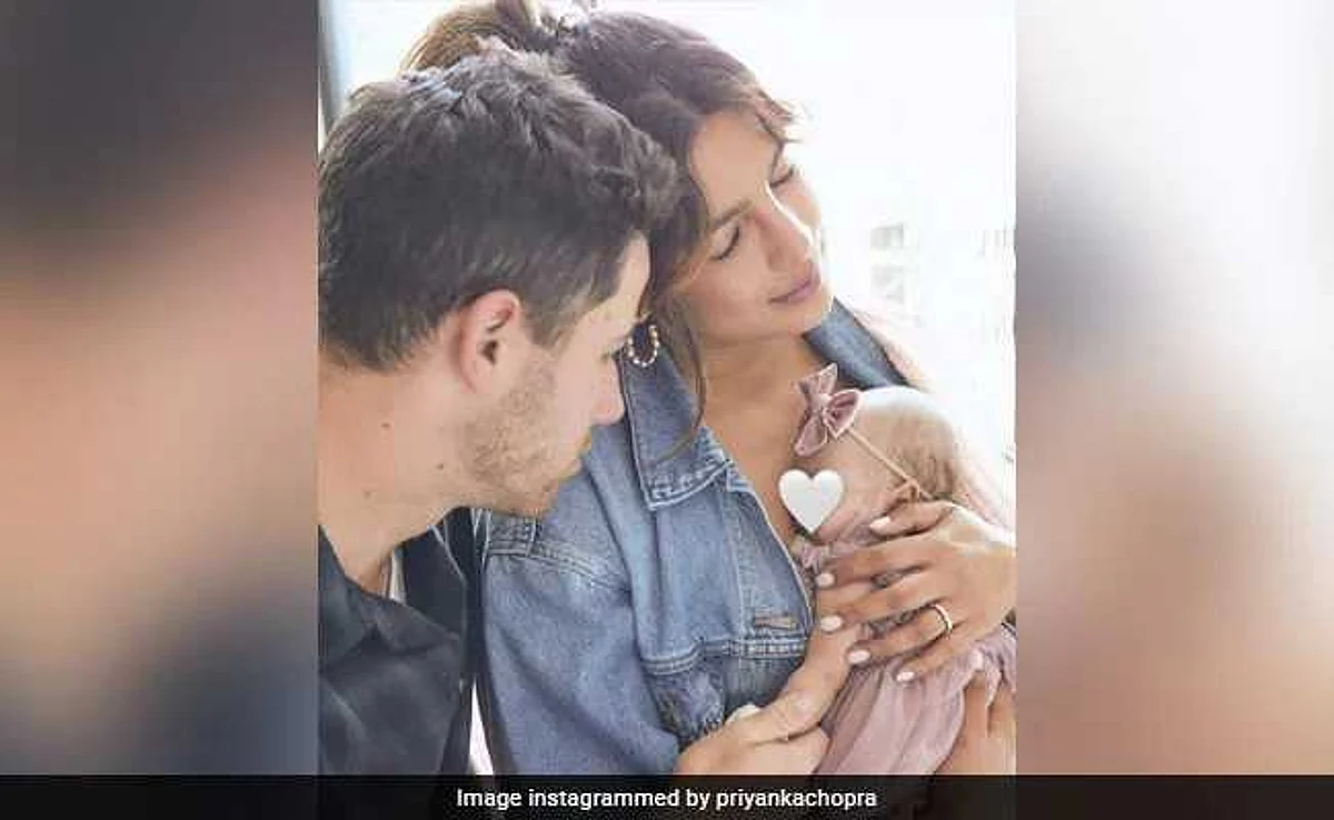 Priyanka, Nick share first picture of their daughter.