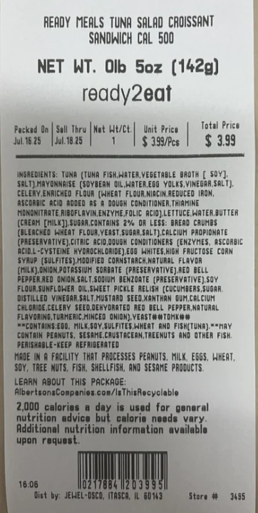 Tuna Recalled in Seven States Over Listeria Fears
