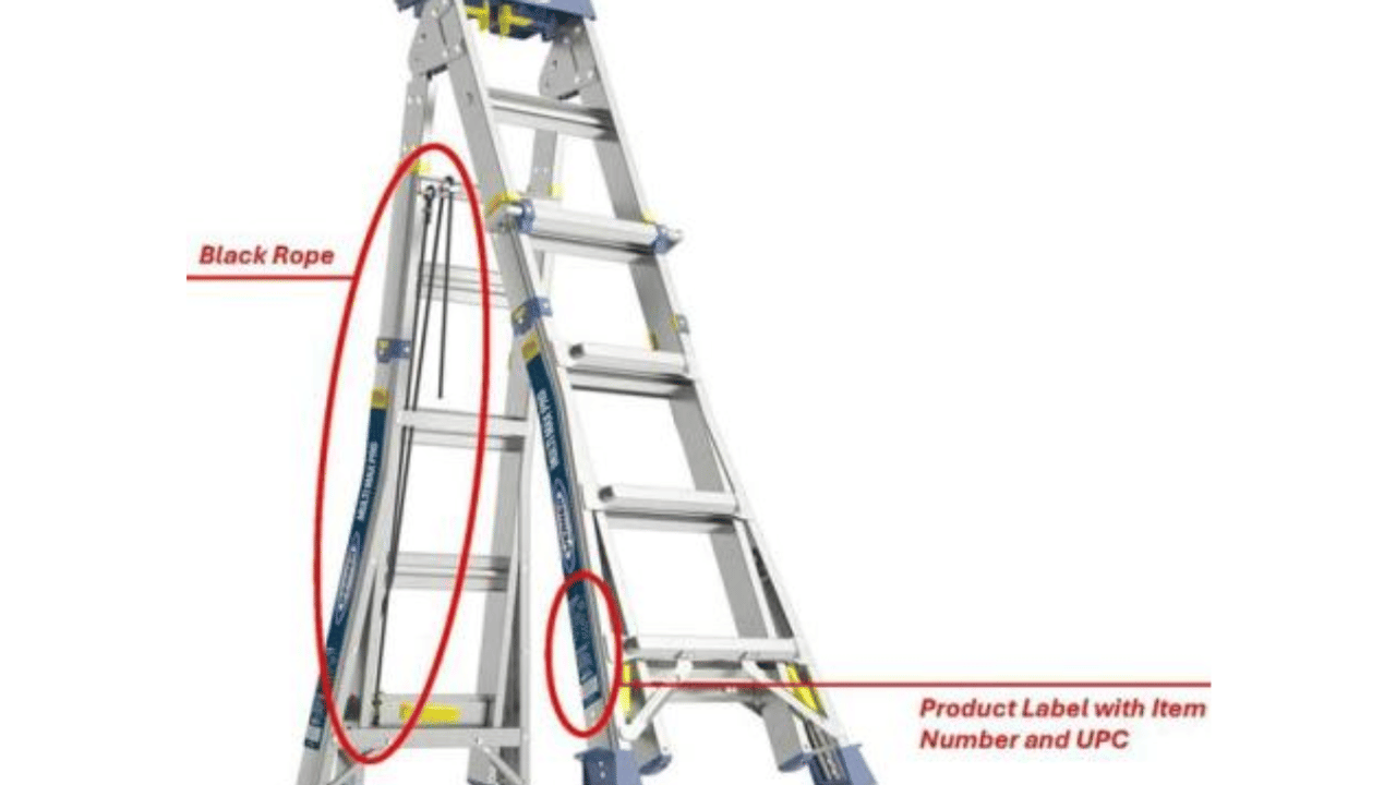 Ladder Recall Follows Reports of Falls, Head Injuries and Broken Bones