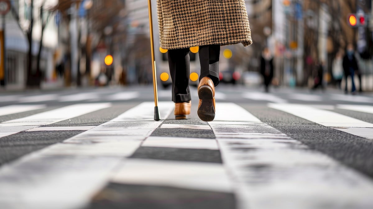 How Dangerous Are Crosswalks for People With Vision Loss?