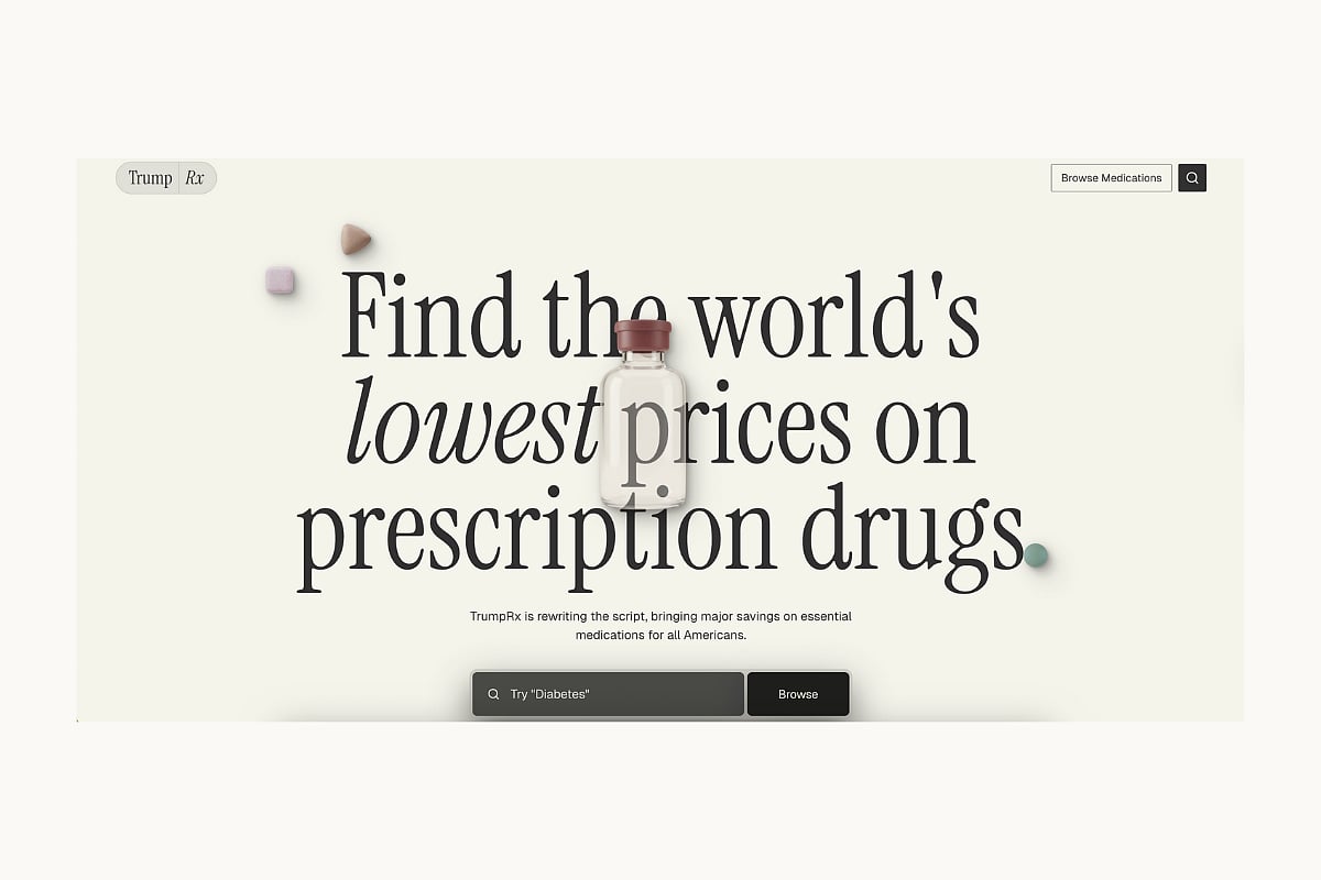 New TrumpRx Site Aims To Cut Drug Costs for Popular Prescription Drugs
