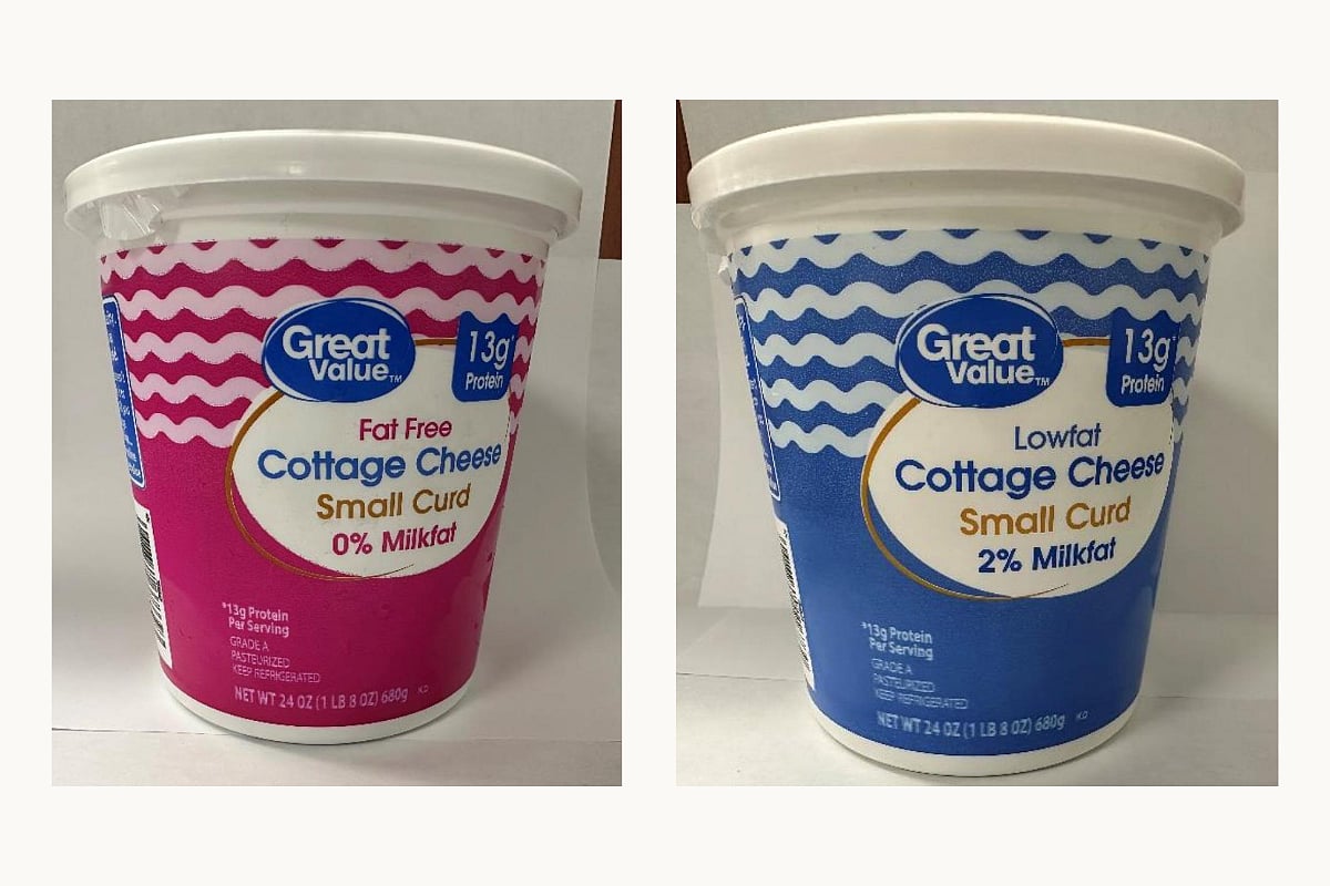 Walmart Great Value Cottage Cheese Recalled Over Pasteurization Issue