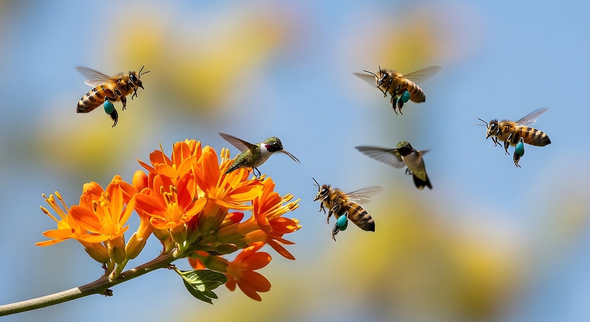 Bees and Hummingbirds May Be Consuming Small Amounts of Alcohol