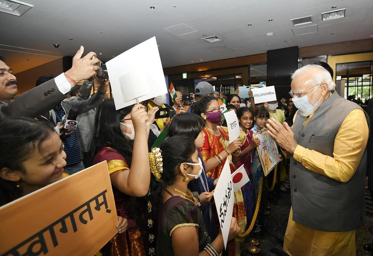 Quad Summit 2022: जापान पहुंचे प्रधानमंत्री मोदी, बच्चे की हिंदी से हुए इम्प्रेस