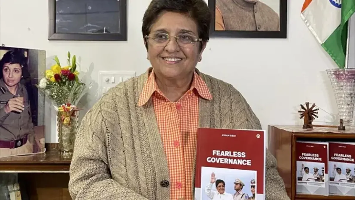 भारत की पहली महिला आईपीएस अधिकारी, डॉ. किरण बेदी की किताब ‘निर्भीक प्रशासन’ का हुआ लोकार्पण